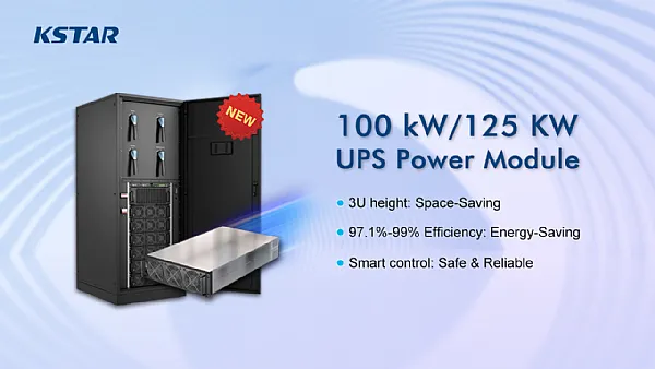 Kstar releases 100 kW/125kW High Power Density UPS Power Module