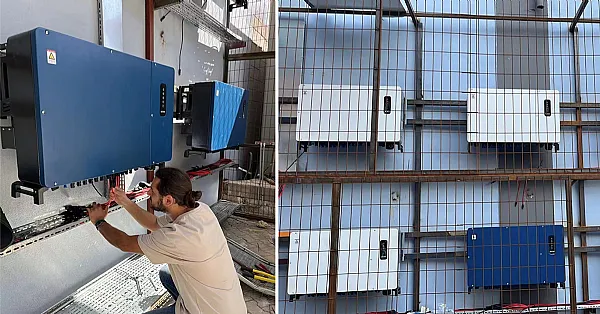 KSTAR supplies solar inverters KSG-120CL in Turkey recently