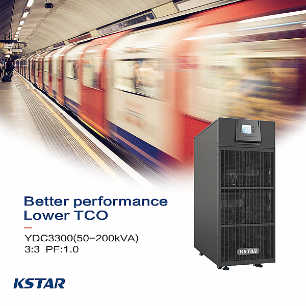 Kstar Introduces Three Phase UPS for 50kVA - 200kVA Application